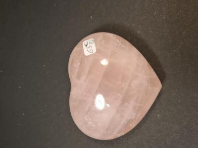 Cœur de quartz rose